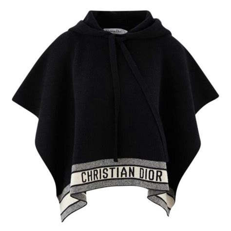 dior poncho with hood price|christian Dior poncho coats.